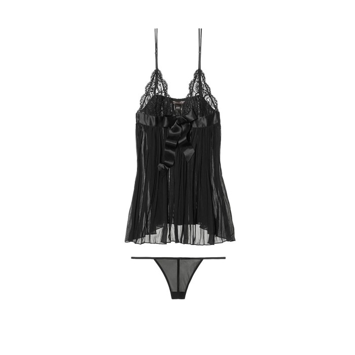 Пеньюар Victoria's Secret Very Sexy Pleated Babydoll Lace Slip