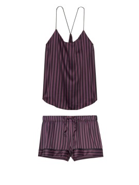 Піжама Victoria's Secret Cami PJ Set Dark Stripes