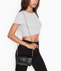 Кросс-боди Victoria’s Secret The Victoria Medium Shoulder Bag Black