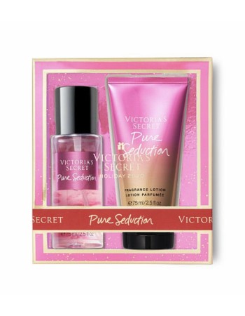 Подарунковий набір Victoria Secret Pure Seduction Fragrance Mist &amp; Lotion gift set travel size