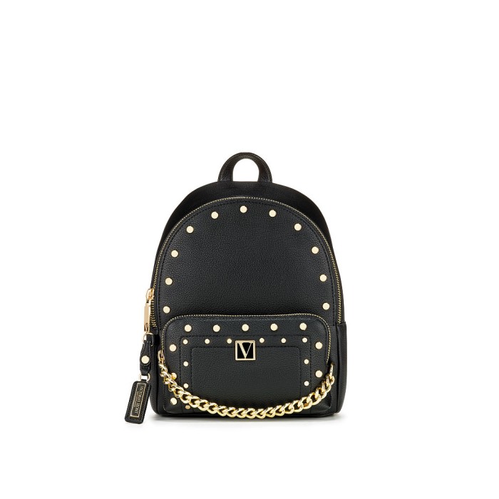 Рюкзак Victoria's Secret The Victoria Small Backpack Stud Black Lily