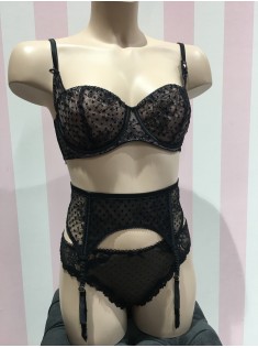 Комплект білизни Victoria&#39;s Secret Dream Angel Lace Bra set &amp; Garter