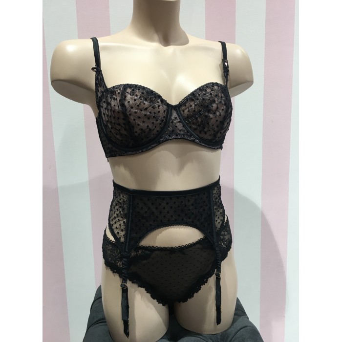Комплект білизни Victoria's Secret Dream Angel Lace Bra set &amp; Garter