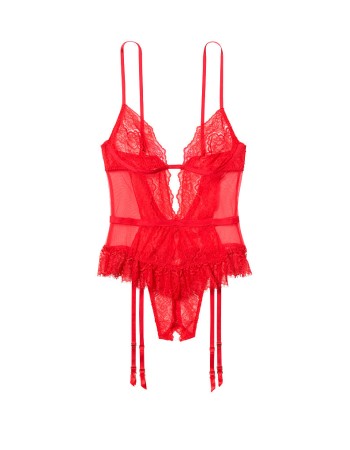Мереживне боді Very Sexy Lace Babydoll Lipstick
