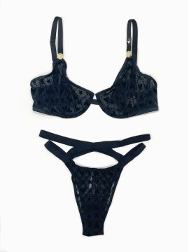 Комплект белья Victoria’s Secret Unlined demi Bra set