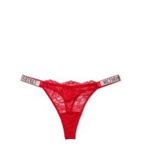 Комплект білизни червоне мереживо Victoria's Secret Very Sexy Embellished Strap