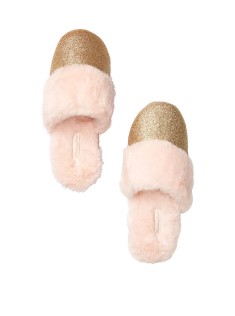 Домашні капці з хутром Victoria's Secret Slippers