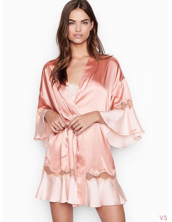 Халат Victoria’s Secret Flounce Robe So Rose