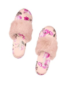 Домашние тапочки VS Signature Satin Slipper Floral Print