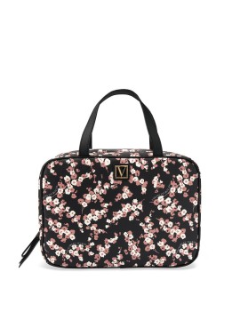 Трэвел кейс косметичка Виктория Сикрет цветочный принт