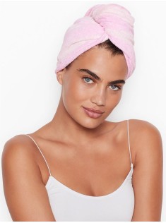 Рушник для волосся Вікторія Сікрет Striped Hair Towel