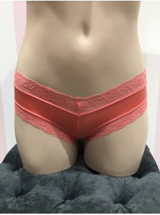 Трусики чики Victoria's Secret Very Sexy Coral Lace Cheeky panty