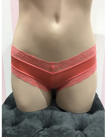 Трусики чики Victoria’s Secret Very Sexy Coral Lace Cheeky panty