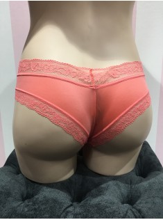 Трусики чики Victoria's Secret Very Sexy Coral Lace Cheeky panty