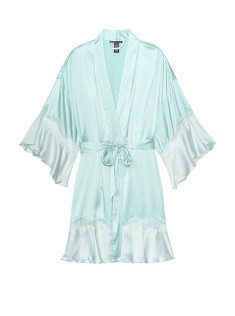 Халат Victoria's Secret Flounce Robe Opal Blue