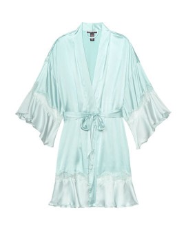 Халат Victoria’s Secret Flounce Robe Opal Blue