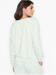 Спортивний костюм Victoria's Secret Stretch Fleece Crewneck Shine logo VS