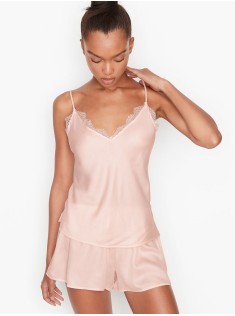 Піжама Victoria's Secret Pink Lace Cami PJ Set