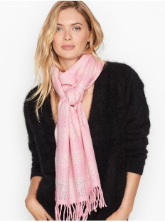 Шарф Victoria's Secret Scarf Sparkle Signature Stripe