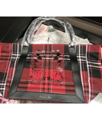 Пляжна сумка Victoria's Secret Red plaid tote