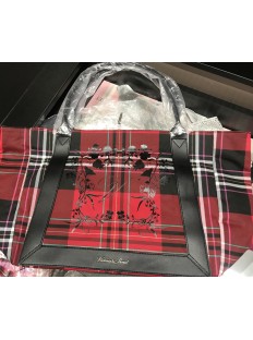 Пляжна сумка Victoria's Secret Red plaid tote