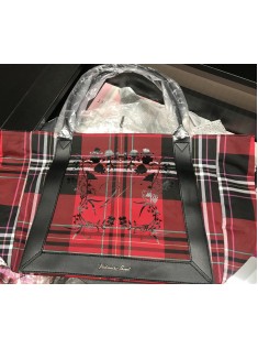 Пляжна сумка Victoria's Secret Red plaid tote