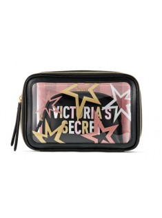 3 в 1 косметичка Victoria's Secret Beauty Bag Trio print Stars