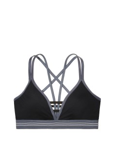 Спортивний топ Victoria Secret Black Strappy back Sport Bra