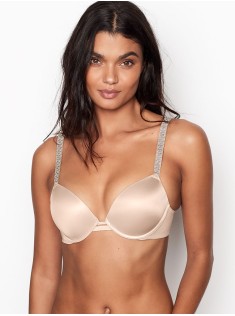 Комплект білизни Victoria's Secret Very Sexy Jeweled Shine Strap Champagne