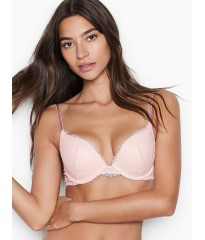 Бюстгальтер Victoria’s Secret Dream Angels Push-up Bra Apricot Lace 