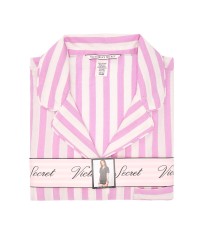 Пижама Victoria’s Secret Pink Stripes Cotton Short PJ Set