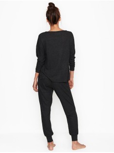 Піжама Victoria's Secret Grey Cozy Jogger PJ Set