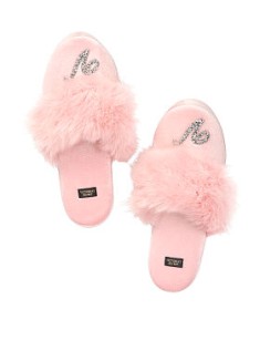 Домашні капці Victoria's Secret Slippers Shine Logo V