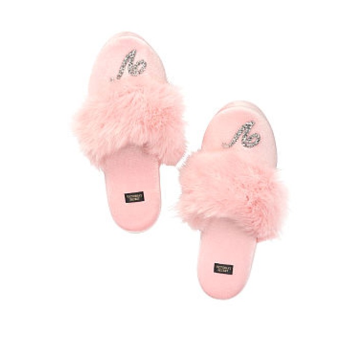 Домашні капці Victoria's Secret Slippers Shine Logo V