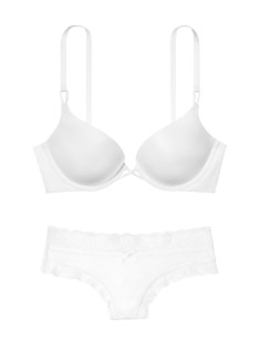 Комплект білизни Victoria's Secret Very Sexy Bombshell Add-2-cups White Bra set