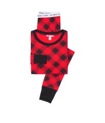 Піжама Victoria's Secret Red black Buffalo Thermal Long PJ Set