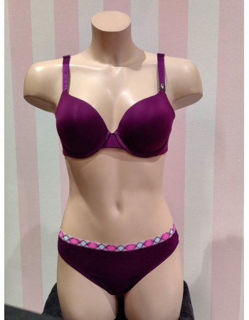 Комплект белья Victoria’s Secret Logo Bra set - bikini panty M + Bra  