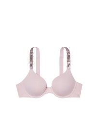 Бюстгальтер Victoria's Secret T-shirt push-up full coverage embellished strap bra