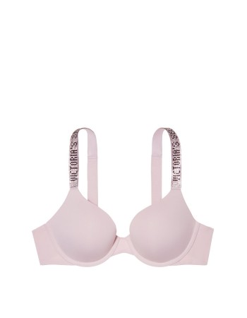 Бюстгальтер Victoria's Secret T-shirt push-up full coverage embellished strap bra