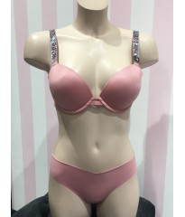 Бюстгальтер Victoria's Secret Vintage Rose Embellished Strap Push-up Bra