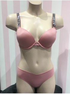 Бюстгальтер Victoria's Secret Vintage Rose Embellished Strap Push-up Bra