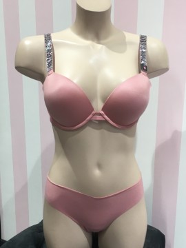 Бюстгальтер Victoria's Secret Vintage Rose Embellished Strap Push-up Bra