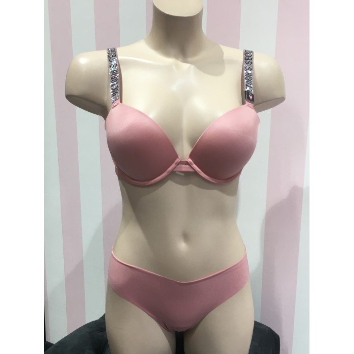 Бюстгальтер Victoria's Secret Vintage Rose Embellished Strap Push-up Bra
