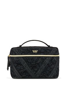 Б'юті кейс VICTORIA'S SECRET Floral Lace Runway Train Case