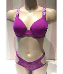 Бюстгальтер Victoria's Secret Logo Bra Purple