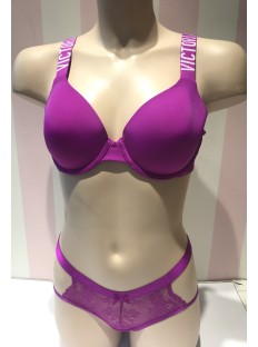 Бюстгальтер Victoria’s Secret Logo Bra Purple