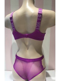 Бюстгальтер Victoria's Secret Logo Bra Purple