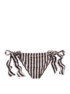 Трусики Victoria's Secret Very Sexy Satin string cheeky with black stripes