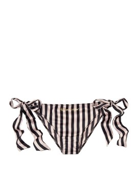 Трусики Victoria's Secret Very Sexy Satin string cheeky with black stripes