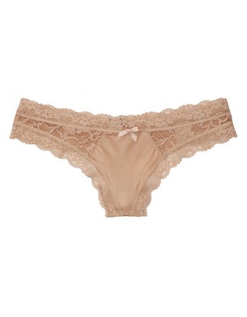 Трусики Victoria's Secret Nude Lace Thong panty